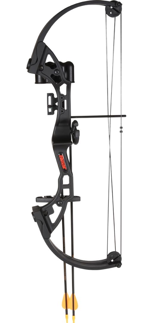 Bear Archery Compound Youth Bow - Brave RH Black
