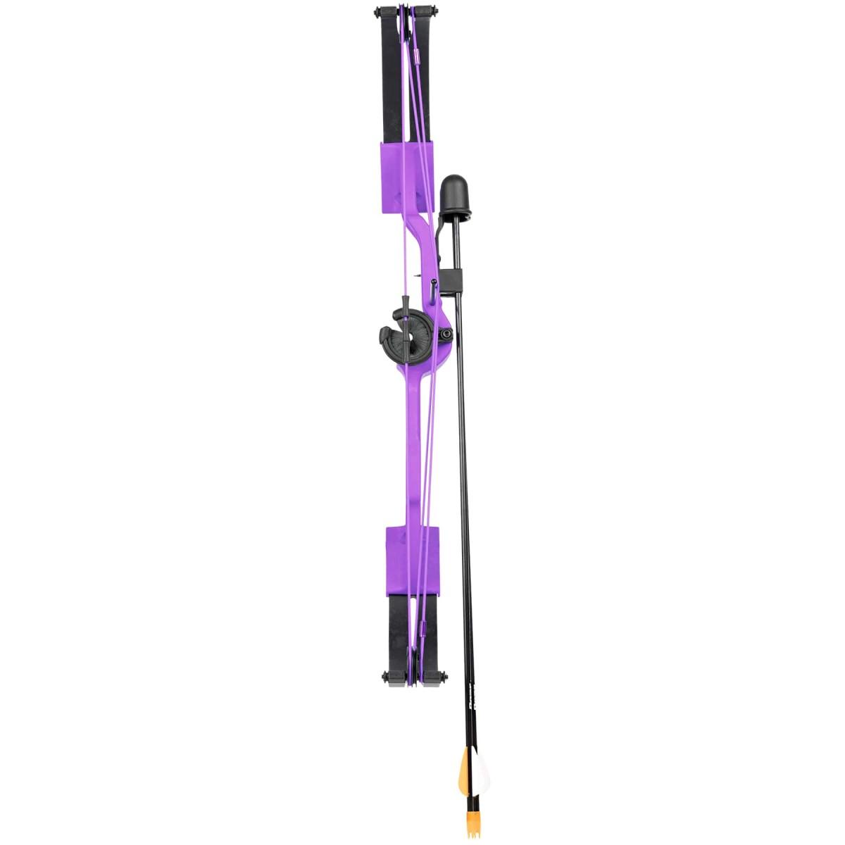 Bear Archery Compound Youth Bow Brave 25lb Right Hand Purple Picture of Escalade Sports DBA Bear Archery Bear Youth Bow Brave RH Purple