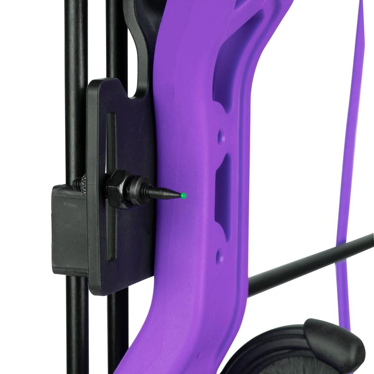 Bear Archery Compound Youth Bow Brave 25lb Right Hand Purple Picture of Escalade Sports DBA Bear Archery Bear Youth Bow Brave RH Purple
