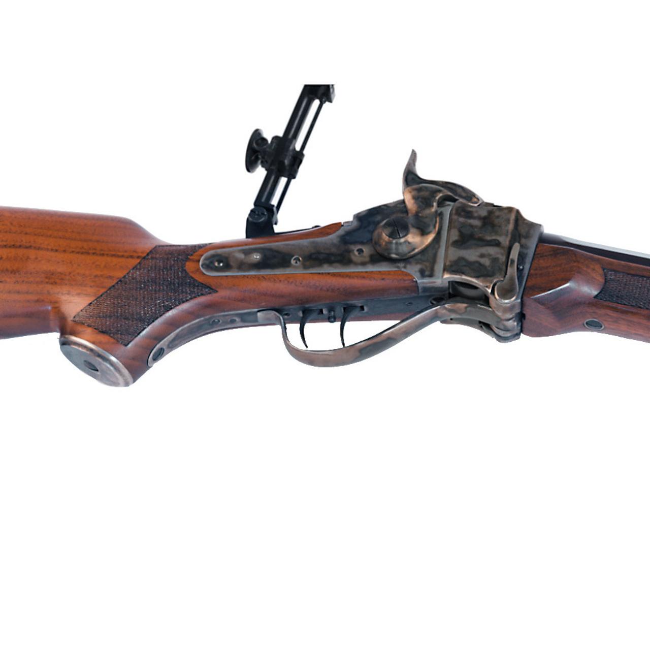 Pedersoli 1874 Sharps Old West Rifle 45-70 Govt Single Shot 30" Barrel Wood Stock Picture of Italian Firearms Group Pedersoli 1874 Sharps Old West 45-70 30in Wlnt