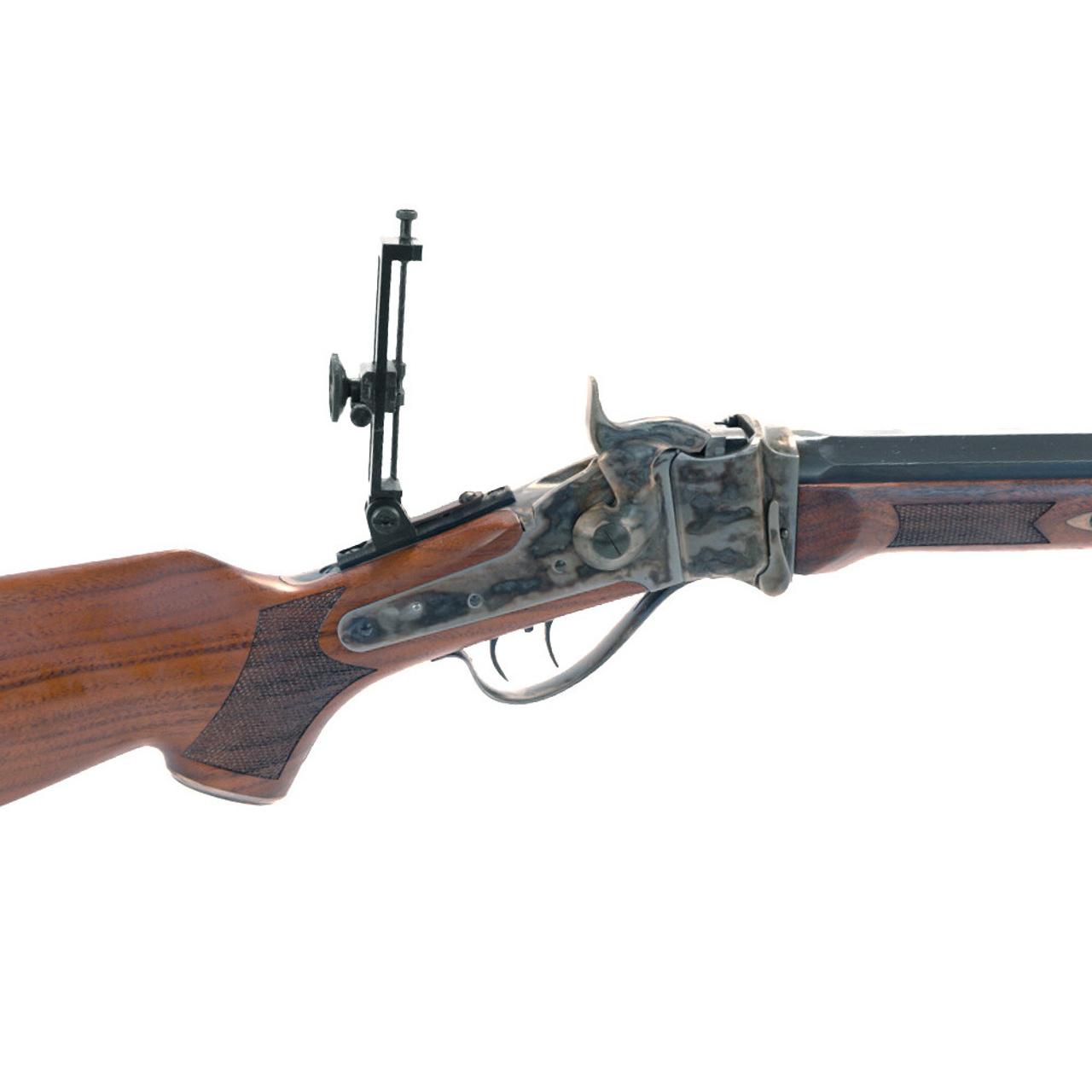 Pedersoli 1874 Sharps Old West Rifle 45-70 Govt Single Shot 30" Barrel Wood Stock Picture of Italian Firearms Group Pedersoli 1874 Sharps Old West 45-70 30in Wlnt