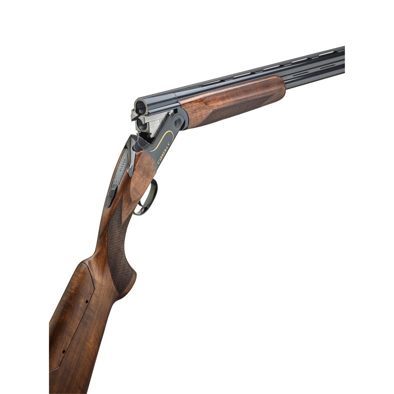 IFG F.A.I.R Carrera V O/U Shotgun 12ga 3" Chamber 2rd Capacity 32" Barrel 5 Choke Tubes Picture of Italian Firearms Group F.A.I.R Carrera V 12ga 32in OU Blk Rcvr 5Chk Tubes
