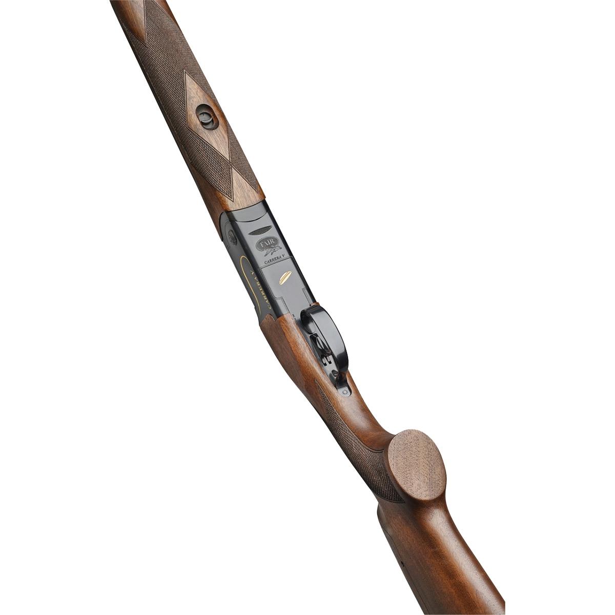 IFG F.A.I.R Carrera V HR O/U Shotgun 12ga 3" Chamber 2rd Capacity 32" Black Receiver 5 Choke Tubes Picture of Italian Firearms Group F.A.I.R Carrera V HR 12ga 32in OU Blk Rcvr 5Chk Tubes