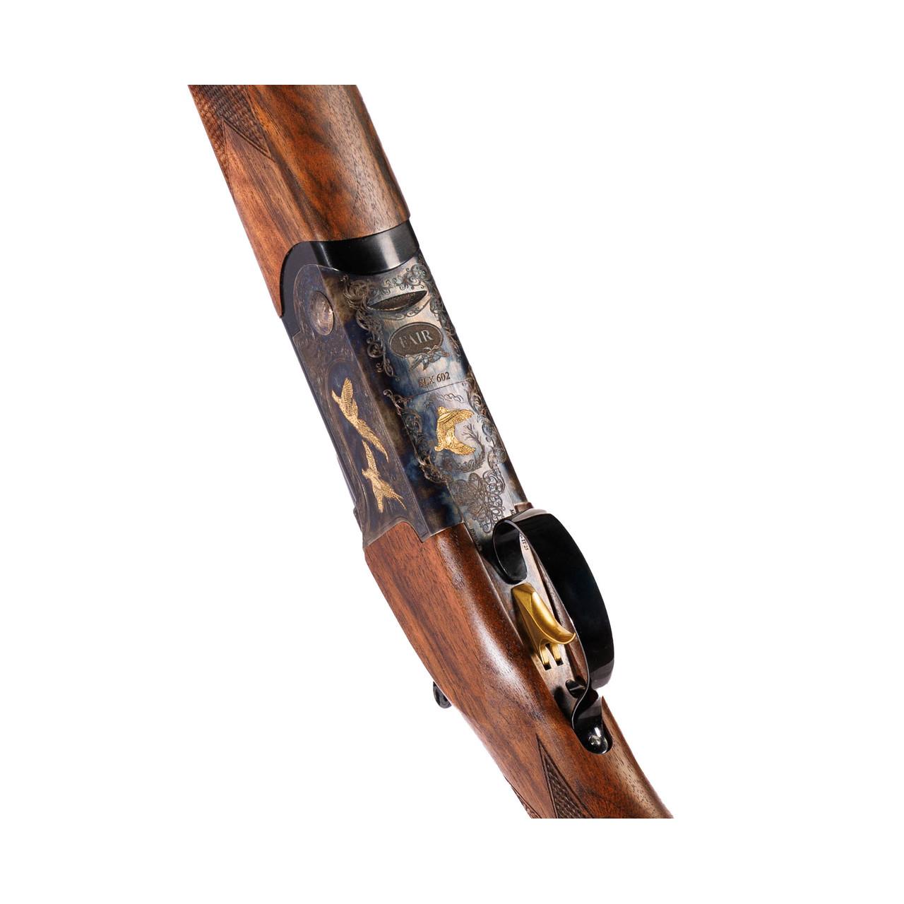 IFG F.A.I.R SLX602 O/U Shotgun 12ga 3" Chamber 2rd Capacity 28" Black Receiver 3 Choke Tubes Picture of Italian Firearms Group F.A.I.R SLX602 12ga 28in OU Blk Rcvr 3Chk Tubes