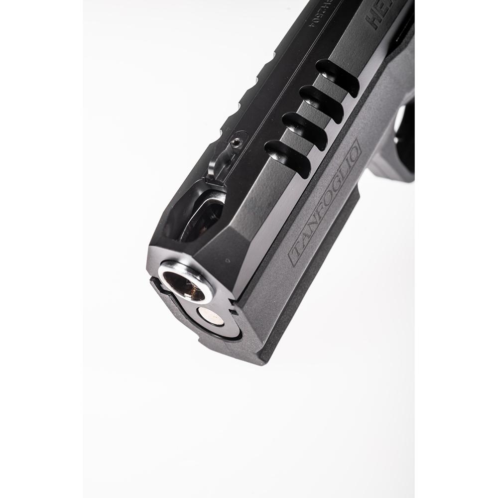 Tanfoglio Hexagon P Handgun 9mm Luger 17rd Magazine(2) 4.45" Compensated Barrel DA/SA Picture of Italian Firearms Group Tanfoglio Hexagon P 9mm 17rd 4.45in DA/SA OR
