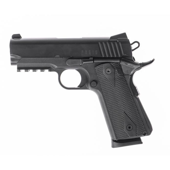 IFG Tanfoglio Pugio 1911 Polymer Handgun 9mm Luger 10rd Magazines(2) 3.5" Bull Barrel Pic Rail Picture of Italian Firearms Group Tanfoglio Pugio 1911 Poly 9mm 10rd 3.5in Bull Bbl Pic Rail