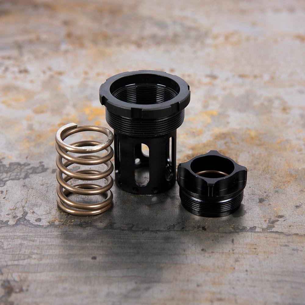 SilencerCo Bravo Piston Mount for Hybrid 46 Black Picture of SilencerCo SilencerCo BRAVO PISTON MOUNT