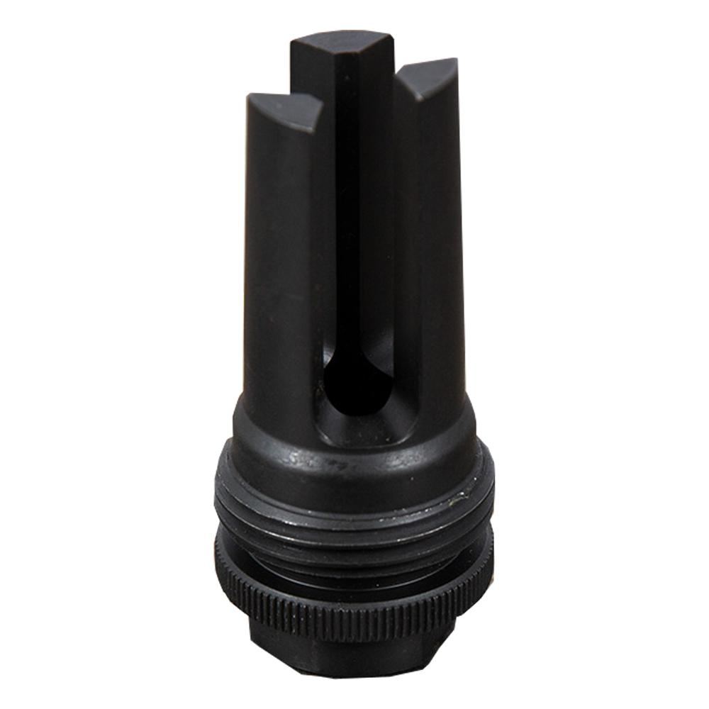 SilencerCo ASR Flash Hider .223 Cal/5.56mm 1/2-28 Thread Black Picture of SilencerCo ASR FLASH HIDER 1/2x28 .223CAL
