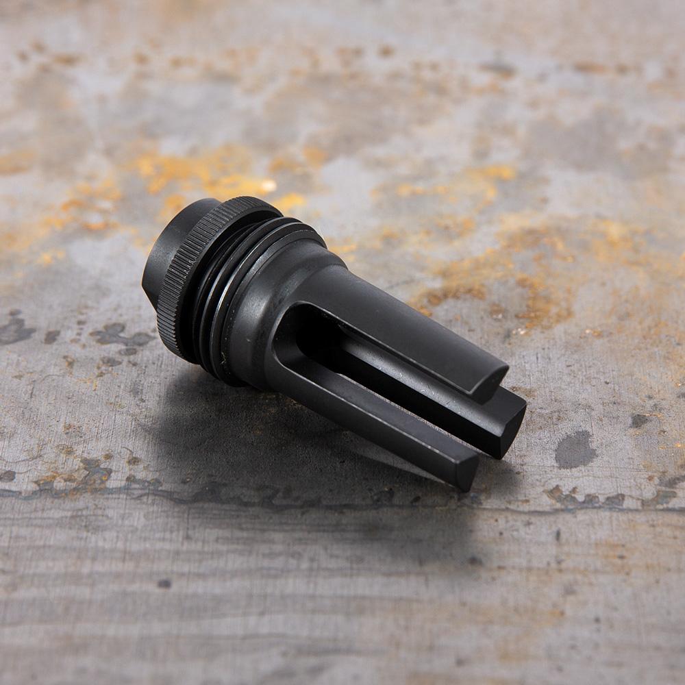 SilencerCo ASR Flash Hider 1/2x28 9mm Luger Black Picture of SilencerCo SilencerCo ASR FLASH HIDER 1/2x28 9MM