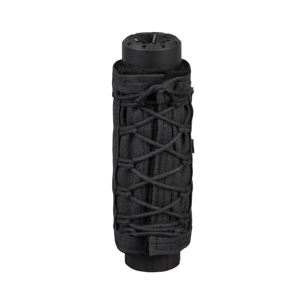 SilencerCo Extreme Temp Corset Suppressor Cover 6" Black Picture of SilencerCo SILENCERCO SUPPRESSOR COVER 6" BLACK CORSET