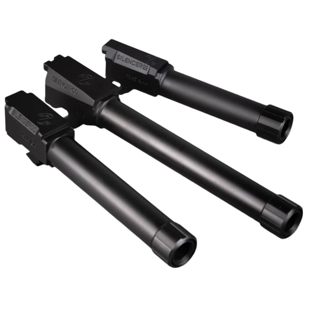SilencerCo Threaded Barrel for Glock 34 Gen 1-4 9mm Luger 1/2x28 5.8" Black