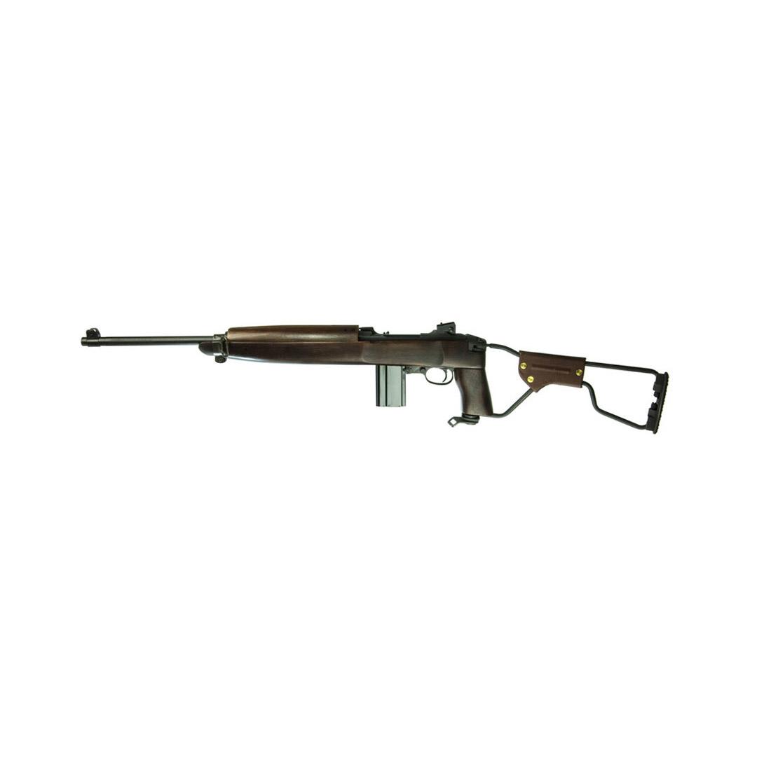 Inland Manufacturing M1A1 Paratrooper Carbine .30 Cal 15rd Magazine 15" Barrel Wood Stock Picture of MKS SUPPLY LLC M1 CARBINE MODEL M1A1 PARATROOPER NO BAYONET LUG