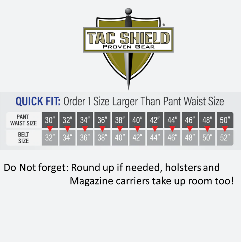 TacShield Cobra Riggers Belt 1.75" Double Wall Black L 38" - 42" Picture of Military Products TacShield Cobra Riggers Belt 1.75" Double Wall LG BLK