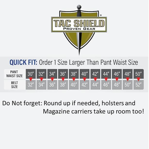 TacShield Cobra Riggers Belt 1.75" Double Wall S 30" - 34" Black Picture of Military Products TacShield Cobra Riggers Belt 1.75" Double Wall SM BLK