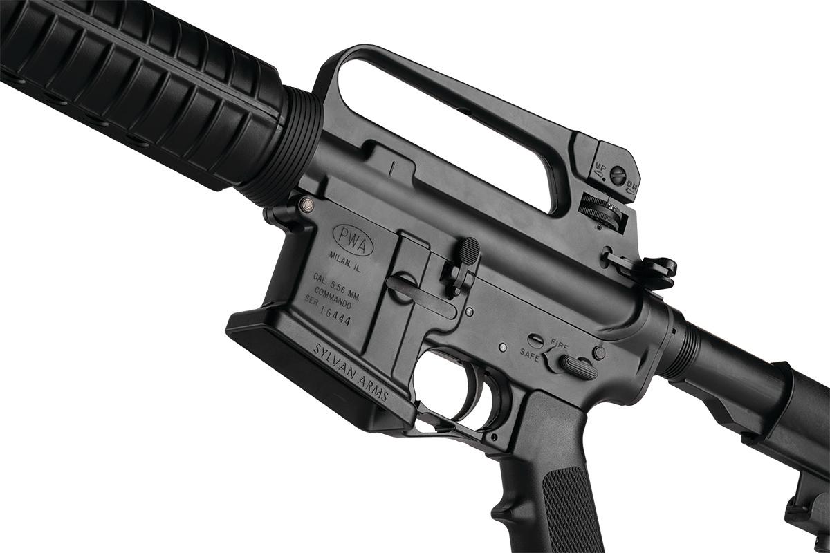 Sylvan Arms AR-15 Flared Magwell Adapter and Trigger guard for Standard Lowers Picture of 10 Ring Sylvan AR-15 flared Magwell