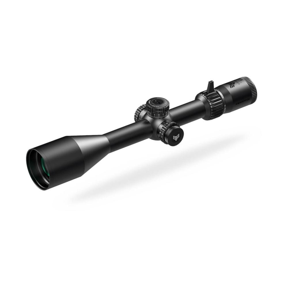 Swampfox Kentucky Long Precision 4-24x50 Rifle Scope FFP Sharpshooter MIL Reticle Black Picture of 10 Ring Kentucky Long Tactical 4-24x50 FFP IR MIL 30mm Tube Riflescope