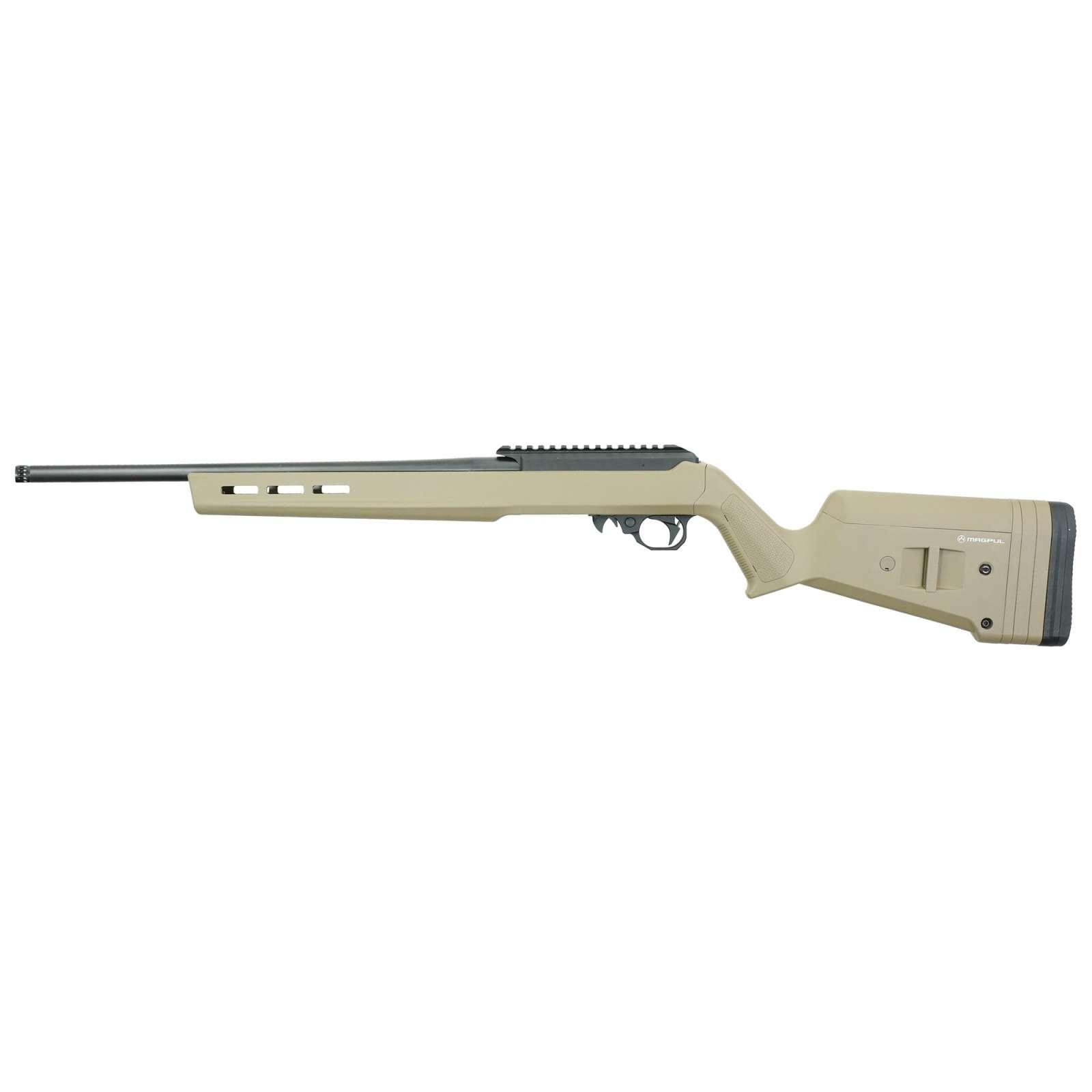 Black Rain Ordnance Hunter Rifle .22 LR 10rd Magazine 18" Threaded Barrel FDE Picture of Black Rain Ordnance Inc BRO Hunter 22LR 18" Brl Threaded FDE 10RD