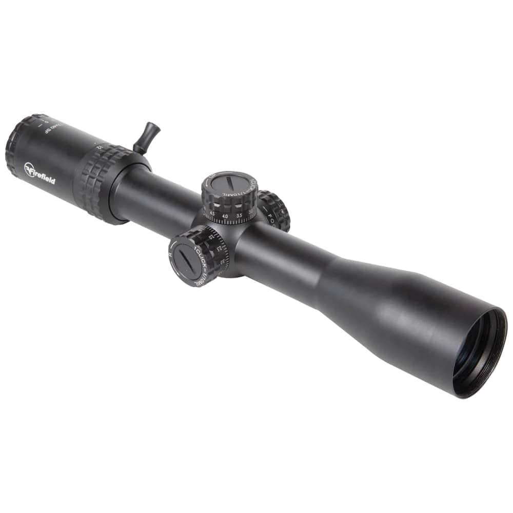 Firefield RapidStrike Rifle Scope 3-12x40 30mm SFP Mil Hash Non Illum. Black Picture of Sellmark Corporation Firefield RapidStrike 3-12x40 Riflescope