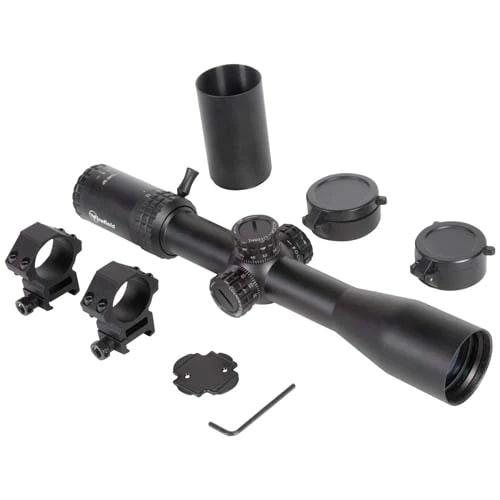 Firefield RapidStrike Rifle Scope 3-12x40 30mm SFP Mil Hash Non Illum. Black Picture of Sellmark Corporation Firefield RapidStrike 3-12x40 Riflescope