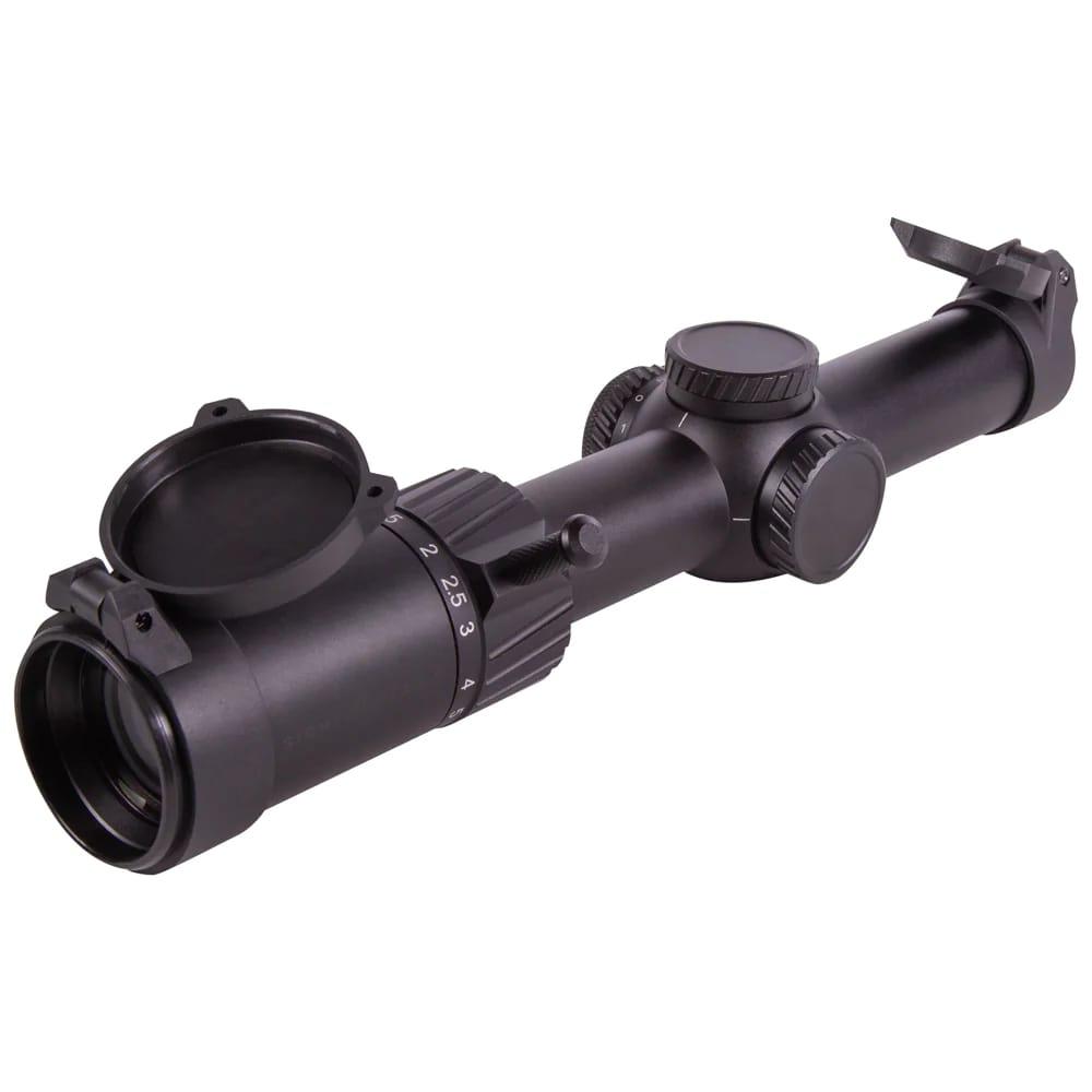 Sightmark Presidio 1-6x24 Rifle Scope SFP CR1 Illuminated Black Picture of Sellmark Corporation Presidio 1-6x24 CR1 SFP Riflescope