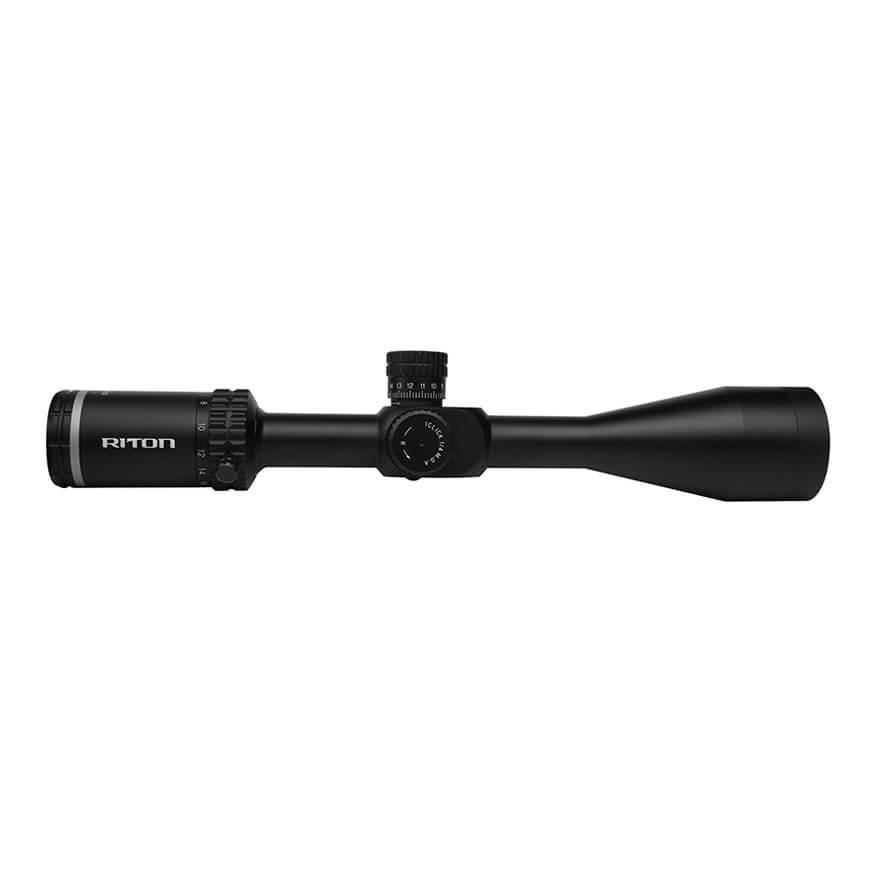 Riton X1 Conquer Rifle Scope 6-24x50 1" SFP R3 Non-Illum - Black Picture of Riton Optics Riton Riflescope Conquer 6-24x50
