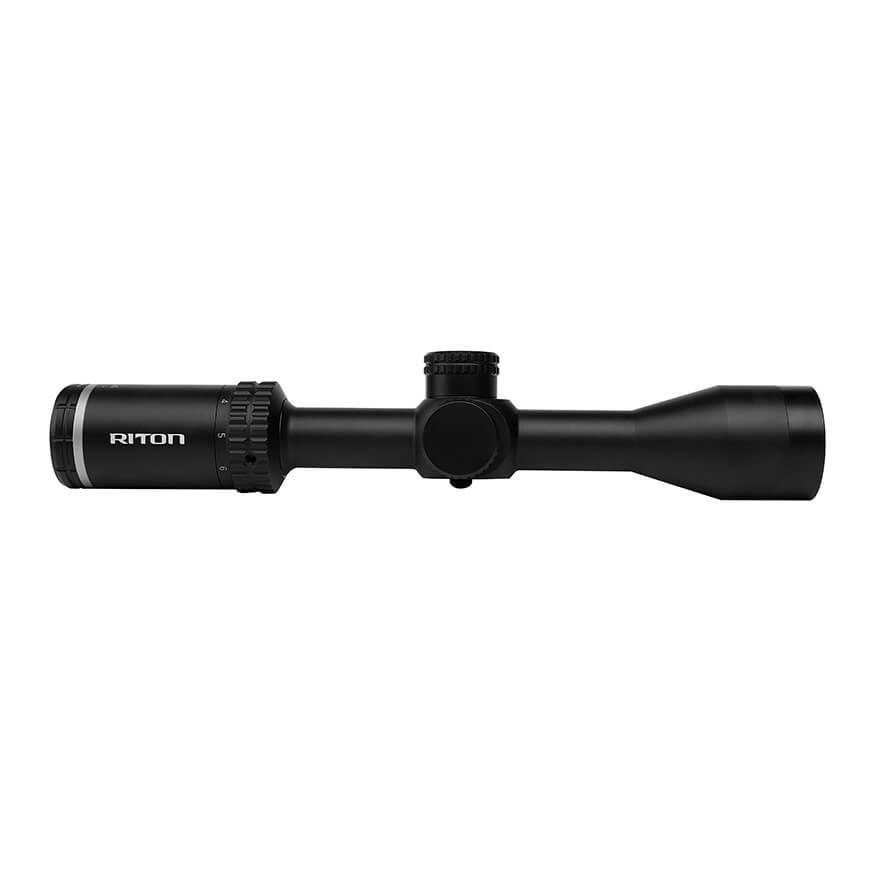 Riton 1 Primal Rifle Scope 3-9x40 1" SFP Long Body Non-Illum - Black Picture of Riton Optics Riton Riflescope Primal 3-9x40 Long Body