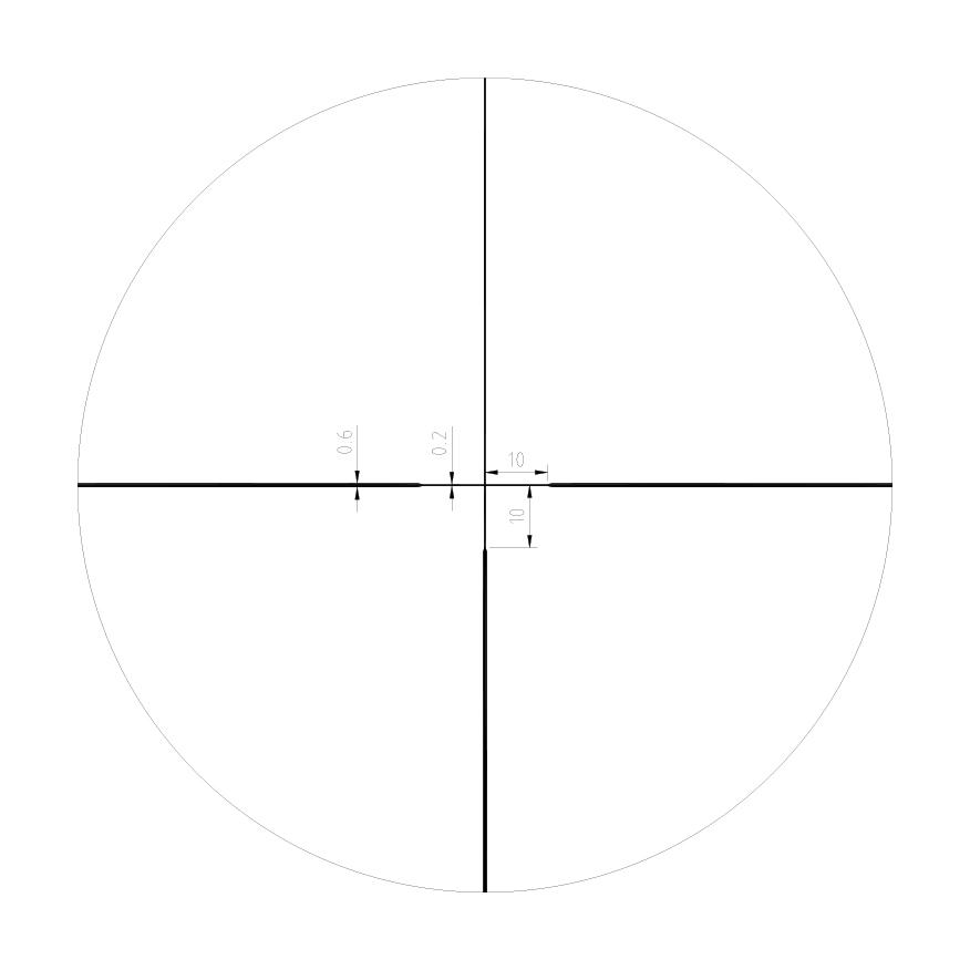 Riton 1 Primal Rifle Scope 3-9x40 1" SFP Long Body Non-Illum - Black Picture of Riton Optics Riton Riflescope Primal 3-9x40 Long Body