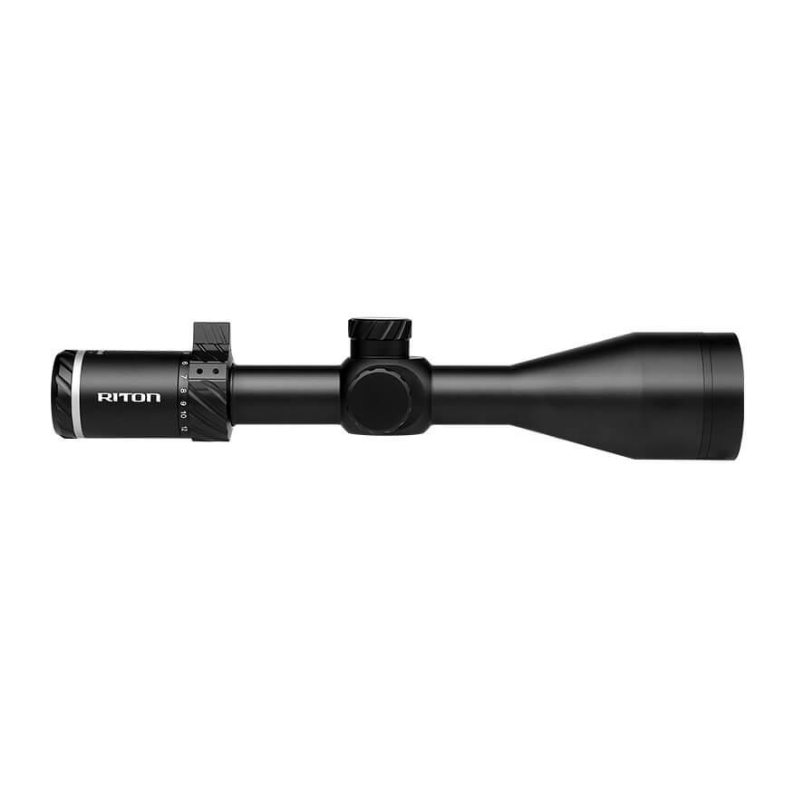 Riton 3 Primal 3-12x56 Rifle Scope SFP RDH Reticle Illum Black Picture of Riton Optics Riton Riflescope 3 Primal 3-12x56 MOA 30mm SFP