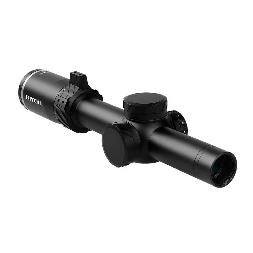 Riton 5 Tactix LPVO Rifle Scope 1-10x24 30mm FFP 30T MIL Picture of Riton Optics Riton 5 Tactix 1-10x24 FFP MIL Riflescope