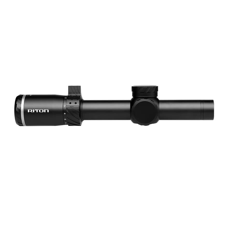 Riton 5 Tactix LPVO Rifle Scope 1-10x24 30mm FFP 30T MIL Picture of Riton Optics Riton 5 Tactix 1-10x24 FFP MIL Riflescope
