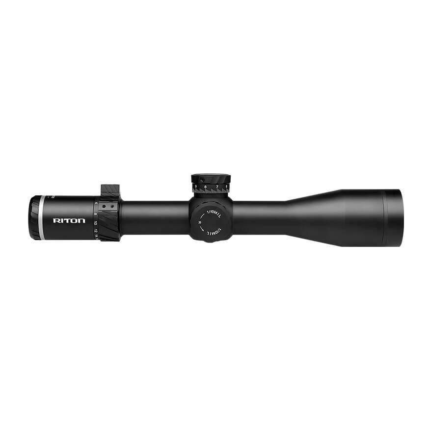 Riton 7 Conquer 3-18x50 Rifle Scope 34mm FFP PSR Reticle Illum Black Picture of Riton Optics Riton Riflescope 7 Conquer 3-18x50 MRAD 34mm FFP