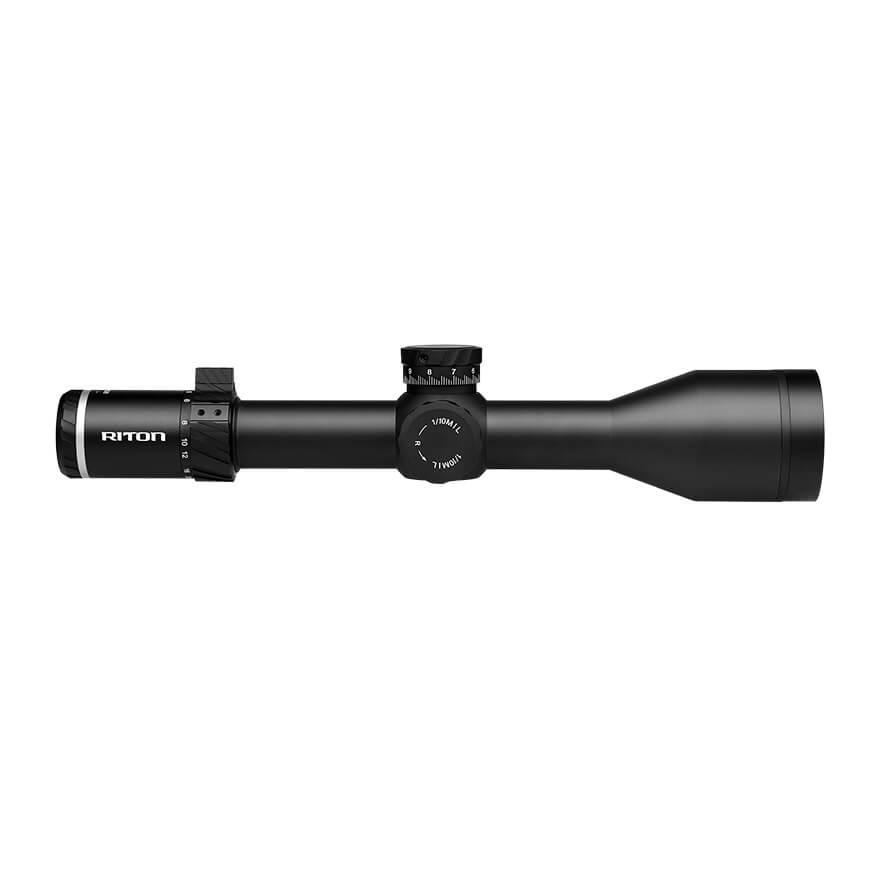 Riton 7 Conquer 3-24x50 Rifle Scope FFP ODEN Reticle Illum Black Picture of Riton Optics Riton Riflescope 7 Conquer 3-24x56 MRAD 34mm FFP