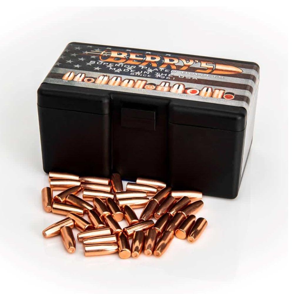 Berry's Preferred Plated Rifle Bullets .30-30 .308" 150 gr RNFP 1000/ct Picture of Berry's Mfg 30-30 (.308) 150GR RNFP 1000ct