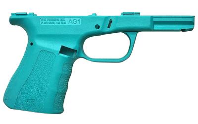 FMK Firearms AG1 Glock 19 Gen3 Frame Only - Blue Jay (Robin's Egg Blue) Picture of FMK Firearms Inc. AG1 Frame GLOCK 19 GEN 3 COMPATIBLE FRAME ONLY - BLUE JAY