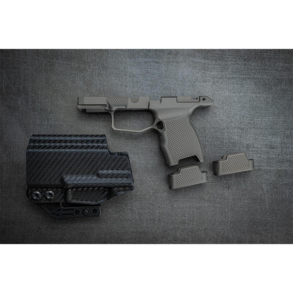 Juggernaut JT P365 Grip Module with No Safety and Two 10rd XL Base Plates Black