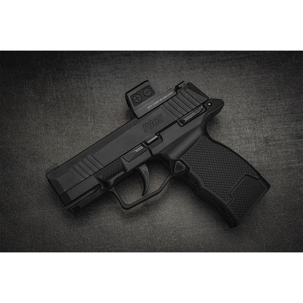 Juggernaut JT P365 Grip Module with Safety and Two 12 XL Base Plates Black Picture of Juggernaut Tactical JT P365 Grip Module with safety 12-XL Base Plates Anodize Black