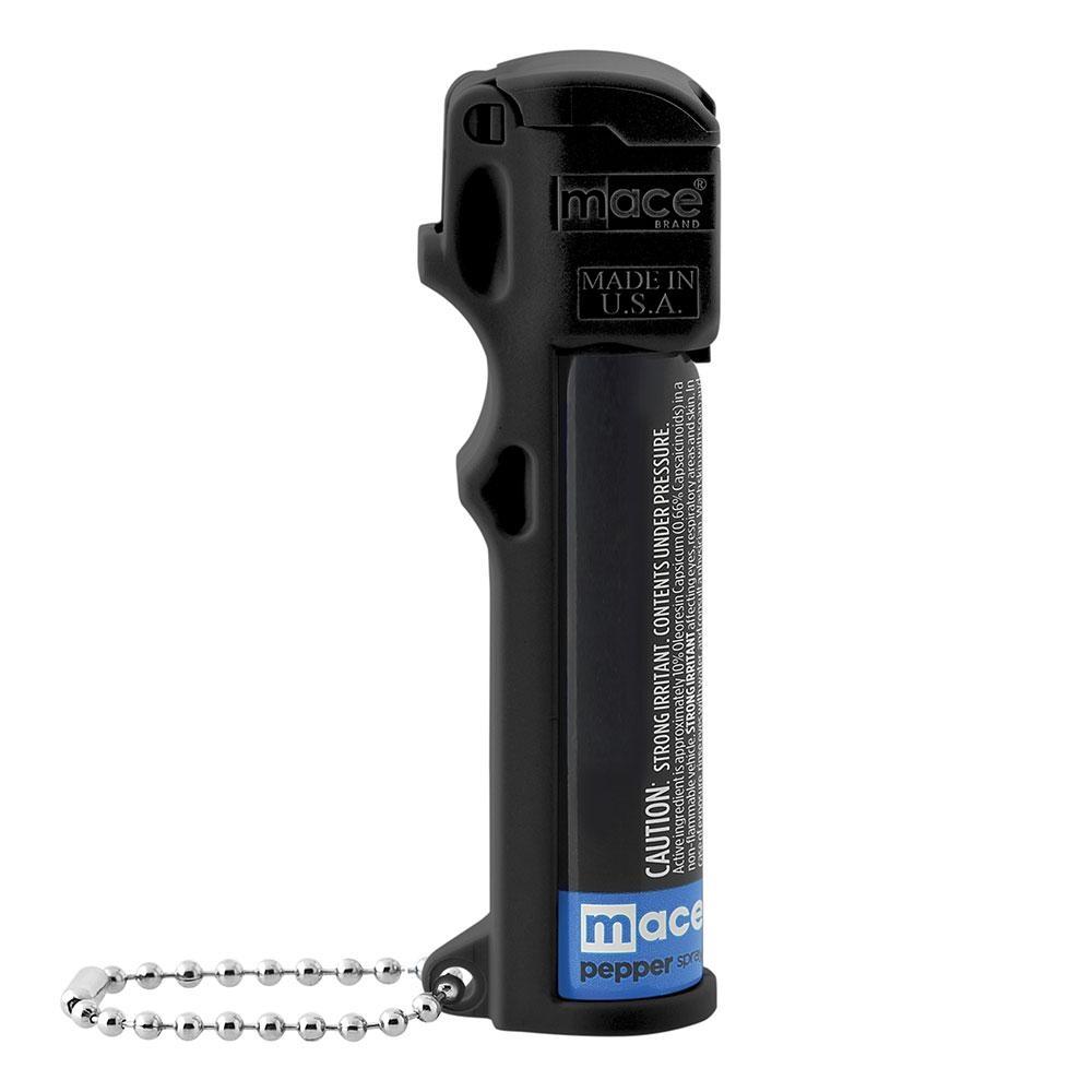 Mace Pepper Spray Police Model 12' Range - Black Picture of Mace Personal Defense MACE PEPPERGARD POLICE MODEL