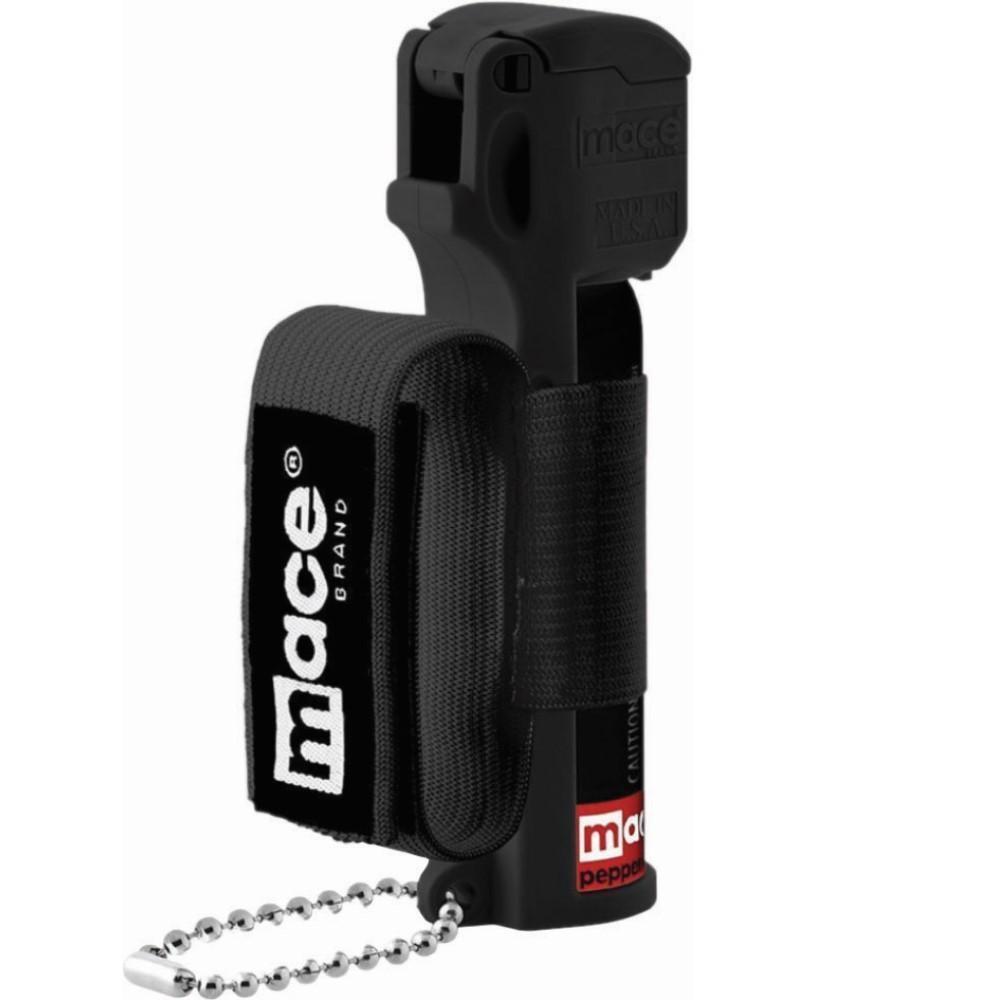 Mace Jogger Sport Pepper Spray 18 Grams 12' Range - Black Picture of Mace Personal Defense MACE SPORT PEPPER SPRAY JOGGER MODEL