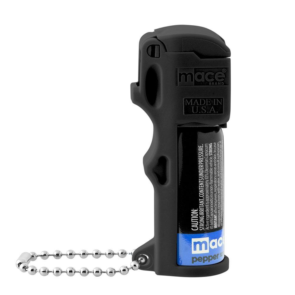 Mace Pepper Spray Triple Action Pocket Model 10' Range Black Picture of Mace Personal Defense MACE PEPPER SPRAY TRIPLE ACTION POCKET MODEL