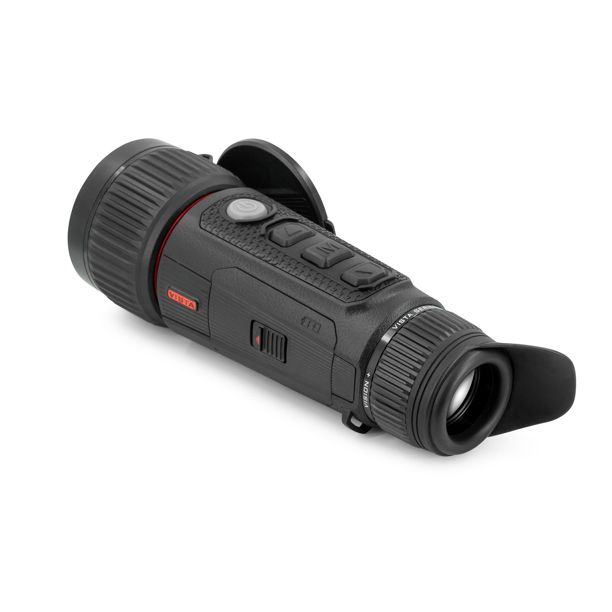 Nocpix Vista H50R Rangefinding Thermal Monocular 640x512 Black Picture of IRay USA NOCPIX Thermal Monocular LRF 640 50mm