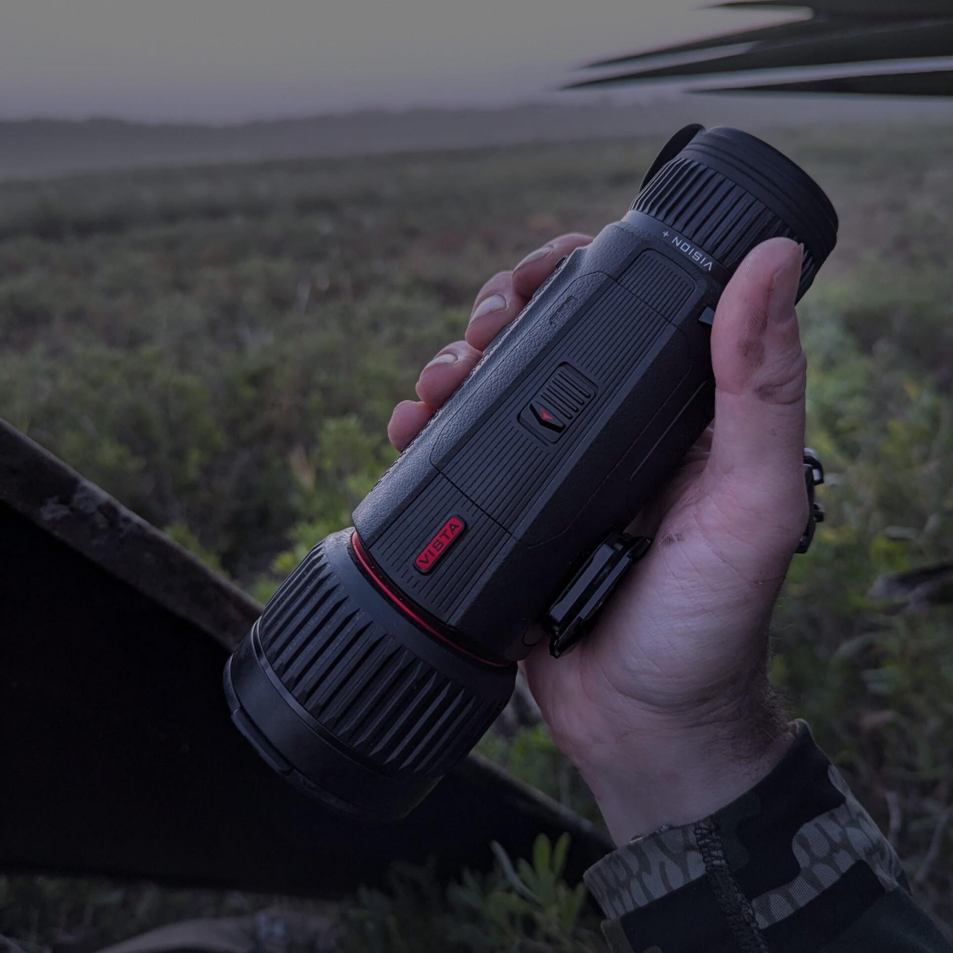 Nocpix Vista H50R Rangefinding Thermal Monocular 640x512 Black Picture of IRay USA NOCPIX Thermal Monocular LRF 640 50mm