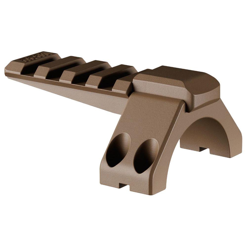 RPM 34mm Low Rail Cap Diving Board - Flat Dark Earth Picture of Ruff's Precision Manufacturing (RPM Mounts) 34mm low rail cap FDE diving board