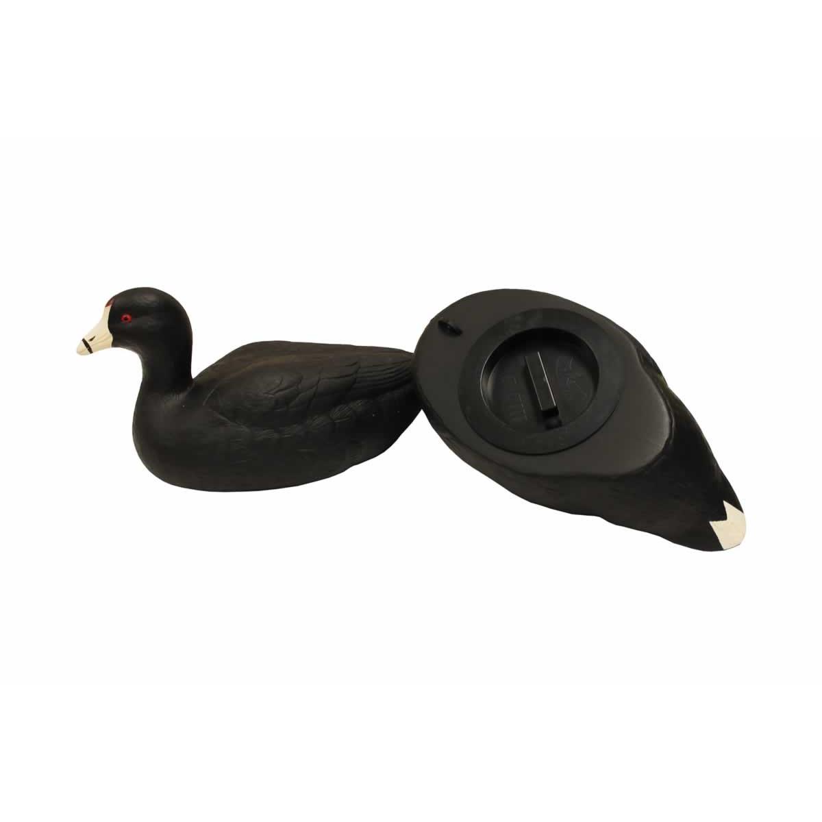 Mojo Coot Confidence Decoys 6/ct Picture of Huntwise dba MOJO Outdoors MOJO Coot Confidence Decoy (6 pack)