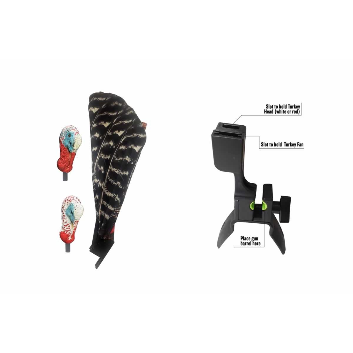 Mojo Scoot-N-Shoot Gunner Turkey Decoy Picture of Huntwise dba MOJO Outdoors MOJO Scoot N Shoot "GUNNER"