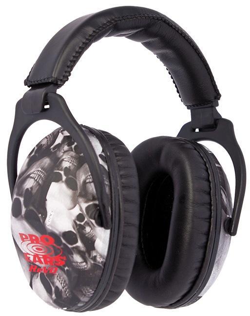 Pro Ears ReVo Series Passive Ear Muffs Picture of Altus Brands Llc - Pro-Ears REVO PASSIVE SKULLS NRR 25
