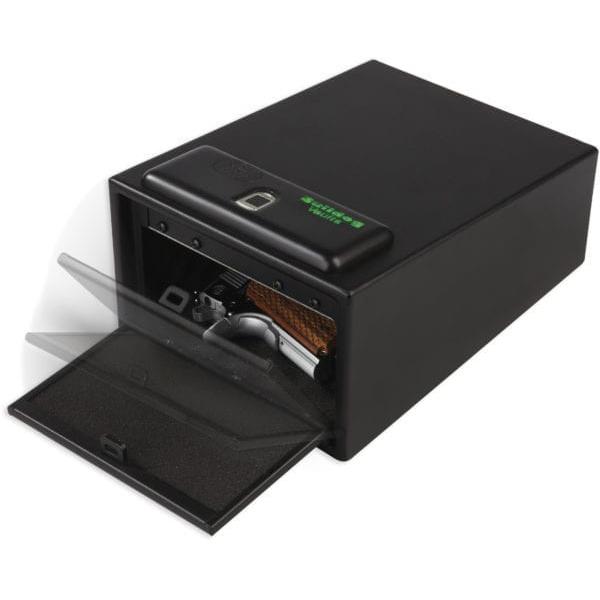 Bulldog Magnum Biometric Pistol Vault- 11.5"x8"x5.5" Picture of Bulldog Cases 11.5" x 8" x 5.5" Magnum Biometric Pistol Vault