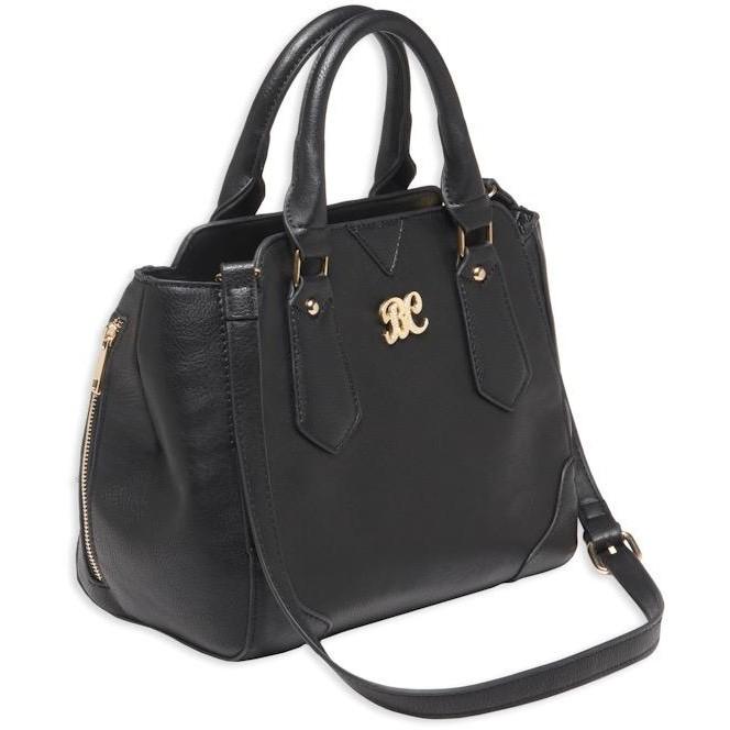 Bulldog Satchel Style Conceal Carry Purse W/ Holster - Black W/ Black Trim Picture of Bulldog Cases Satchel Style Purse w/Holster - Black w/black trim (16" x 9.5" x 5.5")