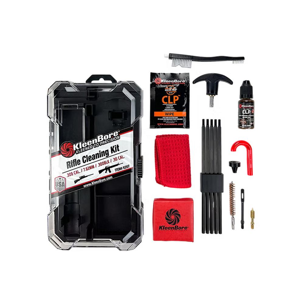 Kleenbore 30 Caliber Rifle /Handgun Cleaning Kit Picture of Kleen Bore KleenBore 30/7.62mm Rifle Cleaning Kit