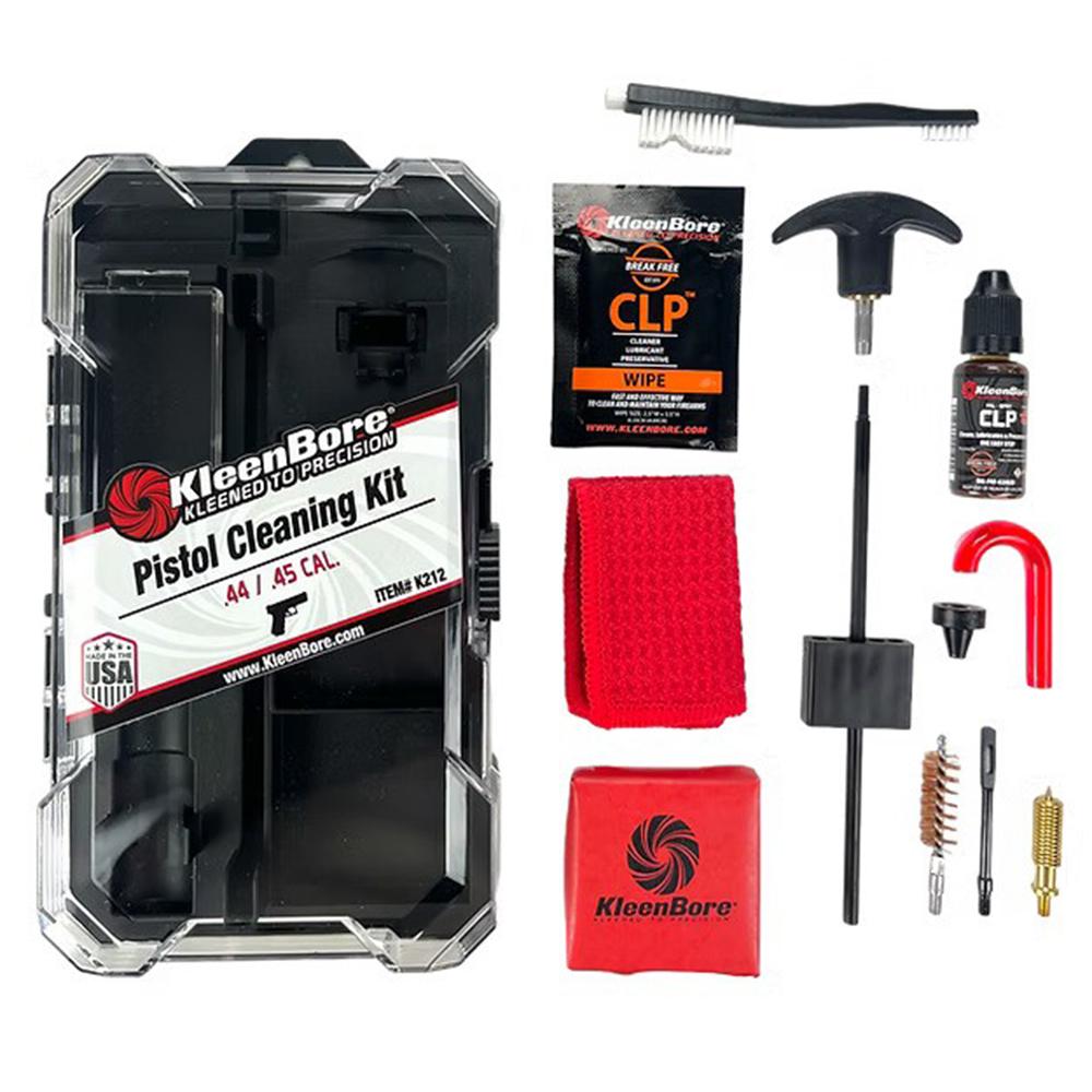 Kleenbore Handgun Cleaning Kit .44/.45 Cal Picture of Kleen Bore KleenBore 44/45 Cal Handgun Cleaning Kit