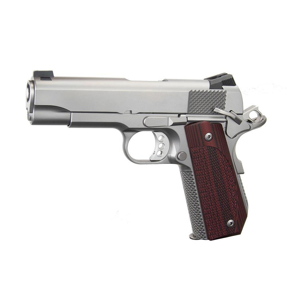 Ed Brown Kobra Carry Stainless Handgun .45 Auto 7rd Magazine 4.25" Barrel Thumb Safety Picture of Ed Brown Products Inc. Ed Brown Kobra Carry 45 ACP ss/ss carry profile thumb safety
